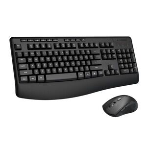 Black Wireless Keyboard and Mouse Combo